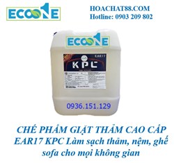 CHẾ PHẨM GIẶT THẢM CAO CẤP EAR17 KPC Làm sạch thảm, nệm, ghế sofa cho mọi không gian